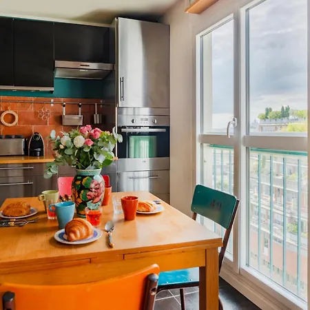 Appartement Rebeval Parijs